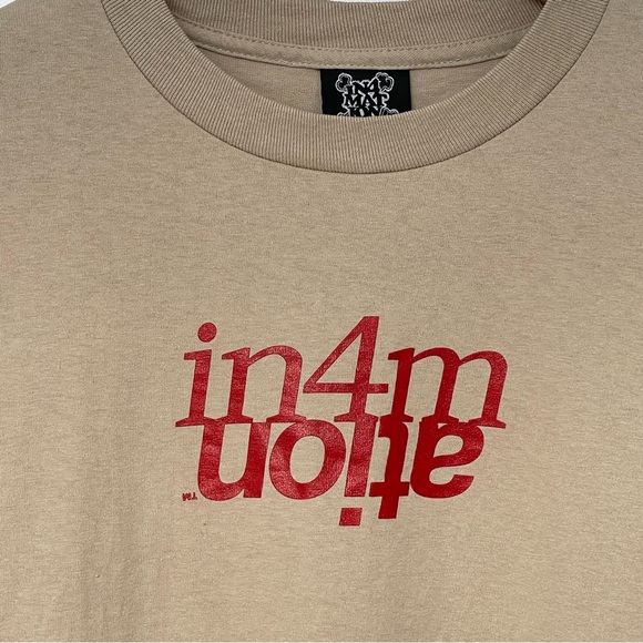 In4mation Men’s T-Shirt, Size Medium - Picture 4 of 5